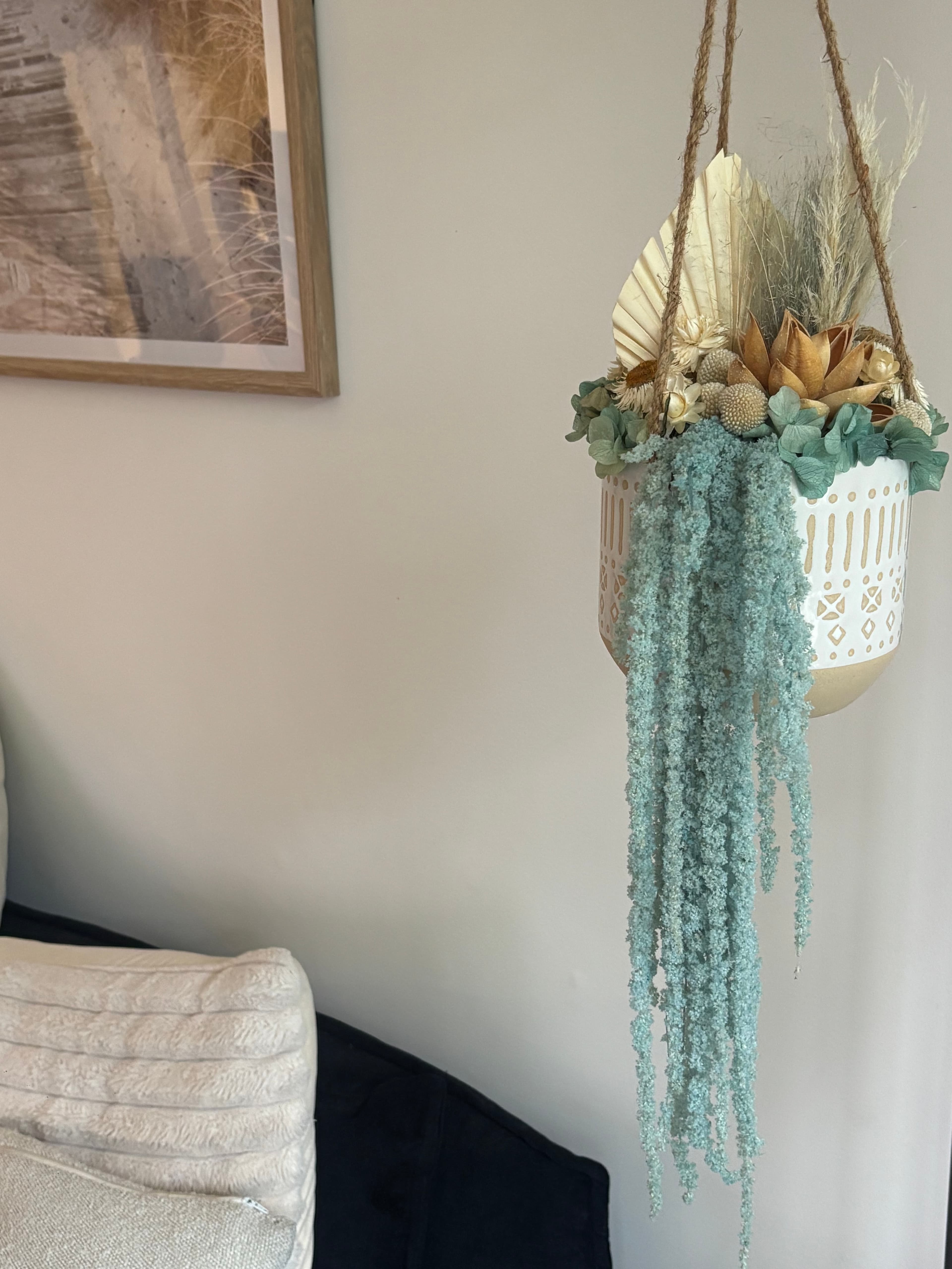 Hanging Blue Cascade